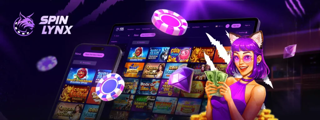 SpinLynx Casino App-schermafbeelding